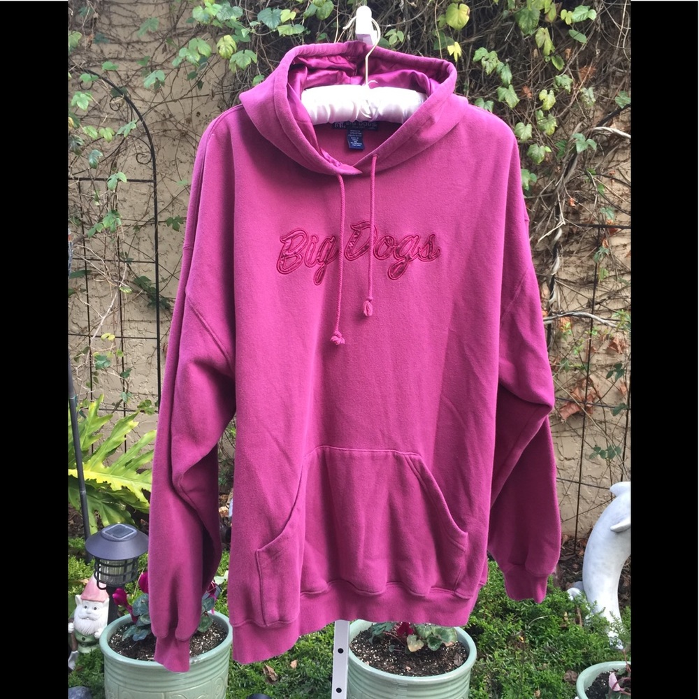 BIG DOGS Woman’s Sweatshirt with hoodie 2X Tall